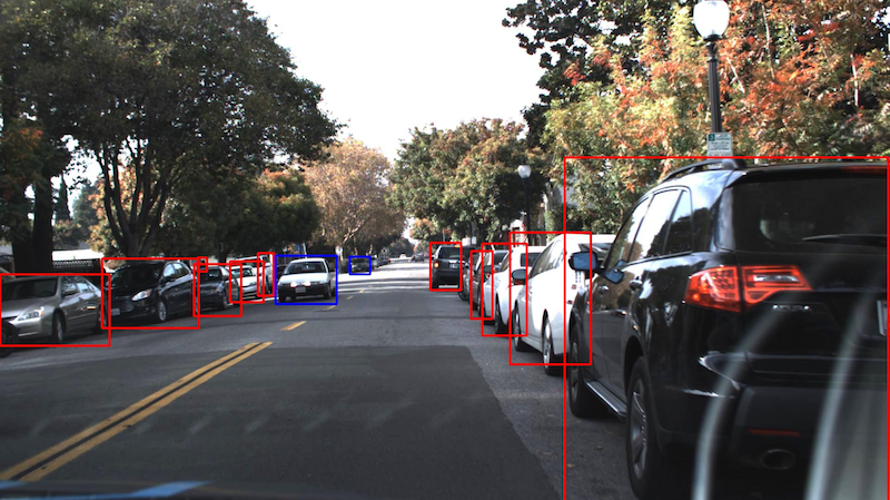 Udacity 开放无人驾驶数据，用于训练自动驾驶算法 293G