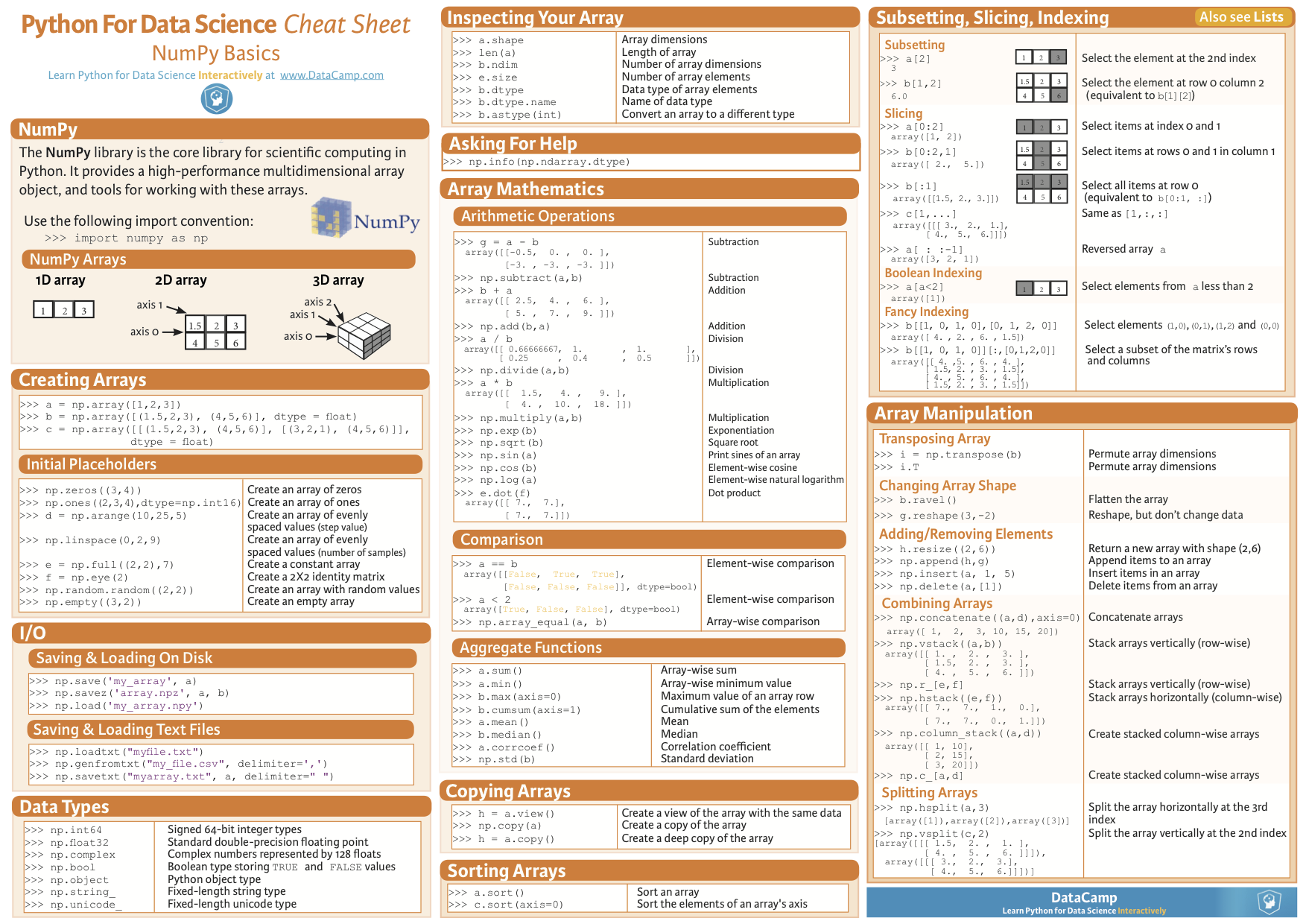  Numpy