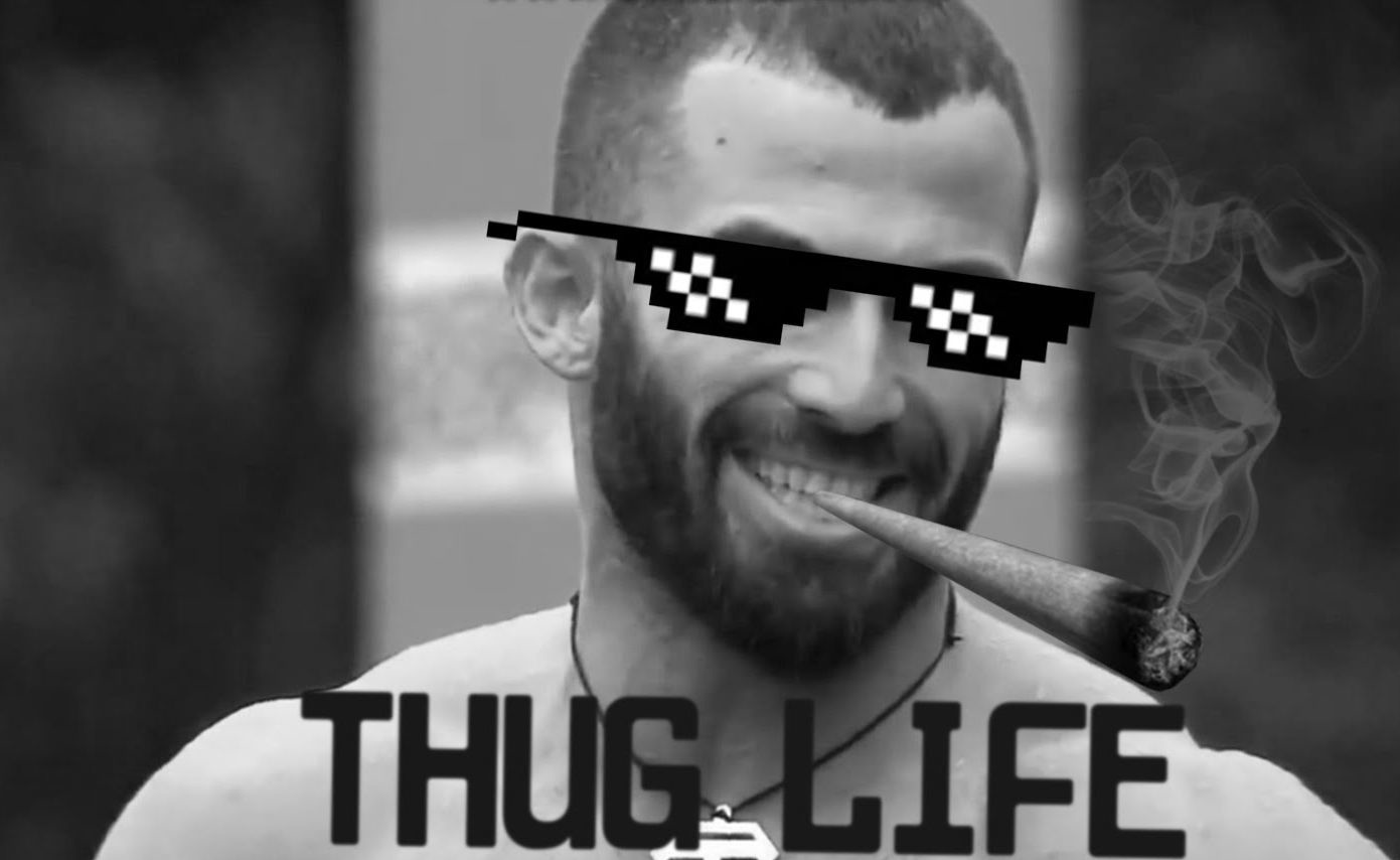 像素墨镜，大烟卷—Thug Life风格自动生成项目