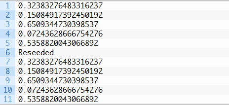 在Python中进行机器学习，随机数生成器的使用