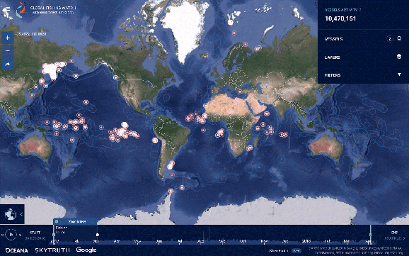 基于AI的Global Fishing Watch平台增加数据层，监管全球非法捕鱼活动