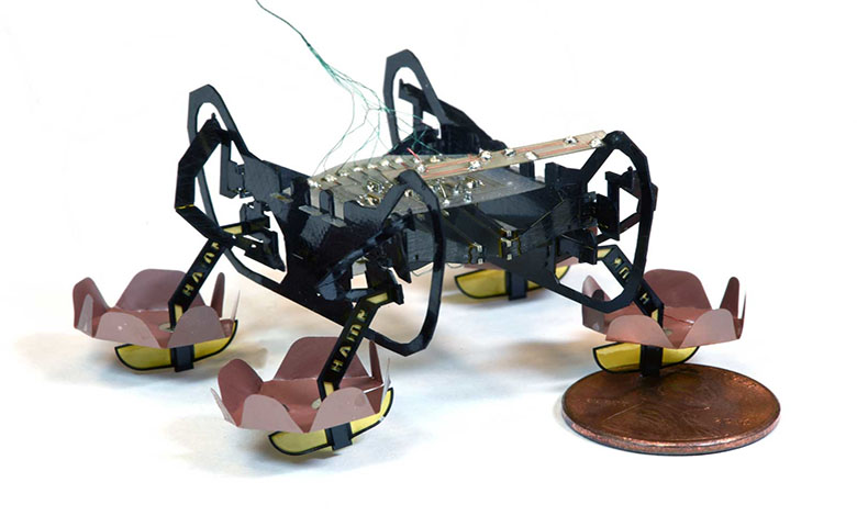 哈佛开发微型机器人HAMR，可以探索水下环境