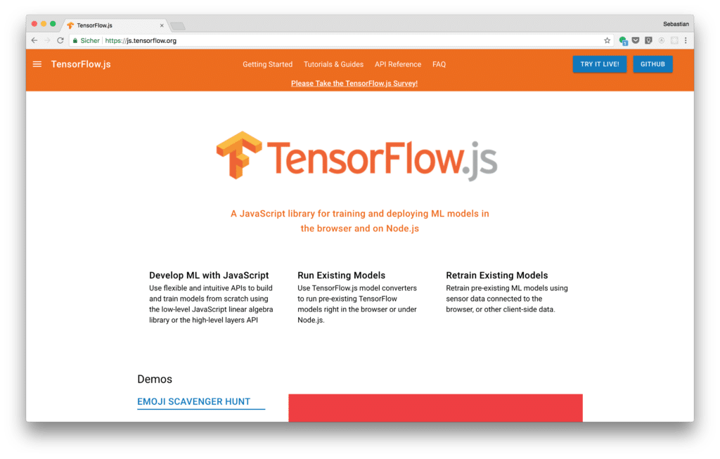 新手TensorFlow.js课程