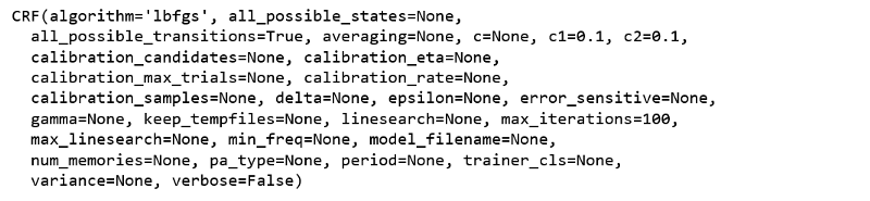 使用Scikit-Learn进行命名实体识别和分类（NERC）