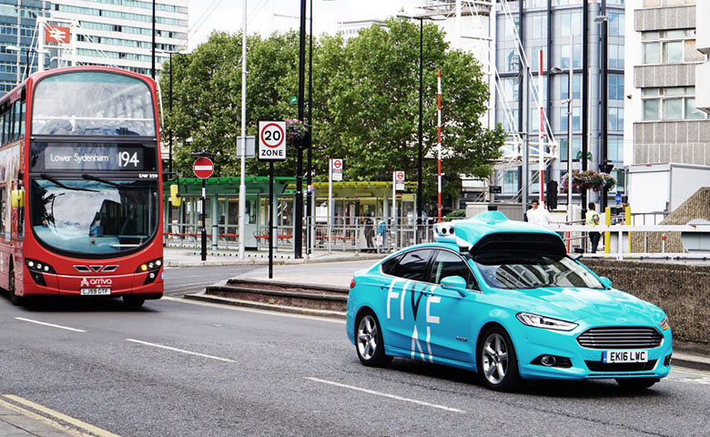 FiveAI将于2019年在伦敦对其共享自动驾驶汽车进行测试