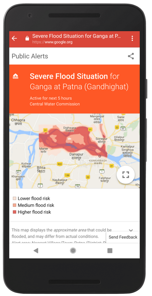 Google：通过启用AI洪水预报确保人员安全