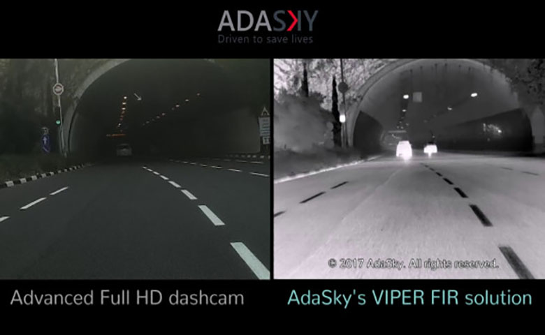 AdaSky筹集2000万美元，为自动驾驶汽车制造远红外传感器