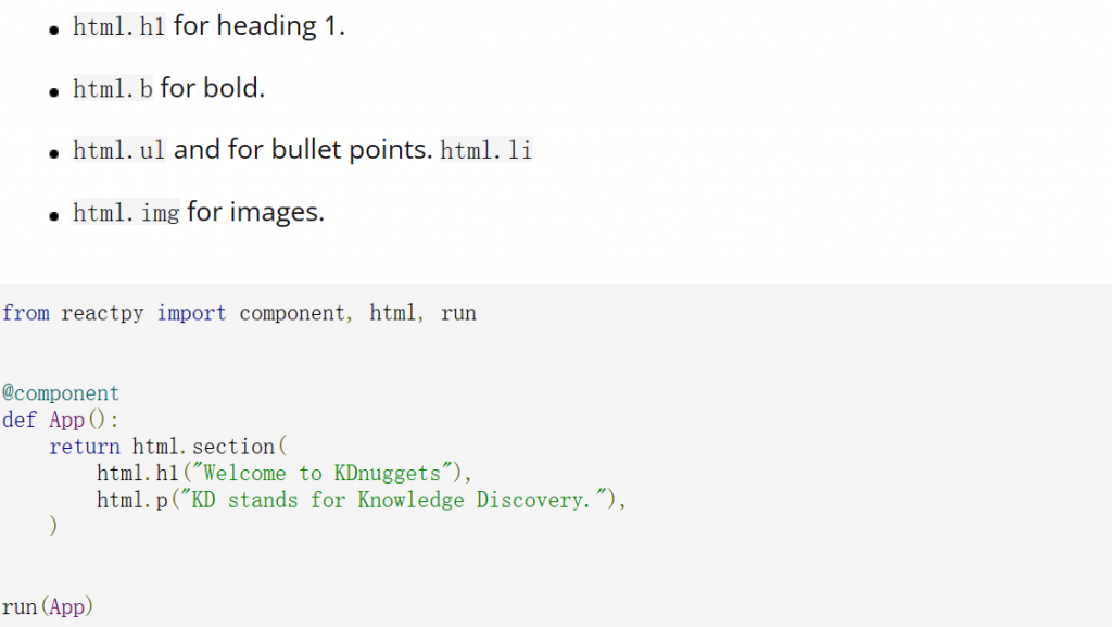 如何开始使用ReactPy | ATYUN.COM 官网-人工智能教程资讯全方位服务平台