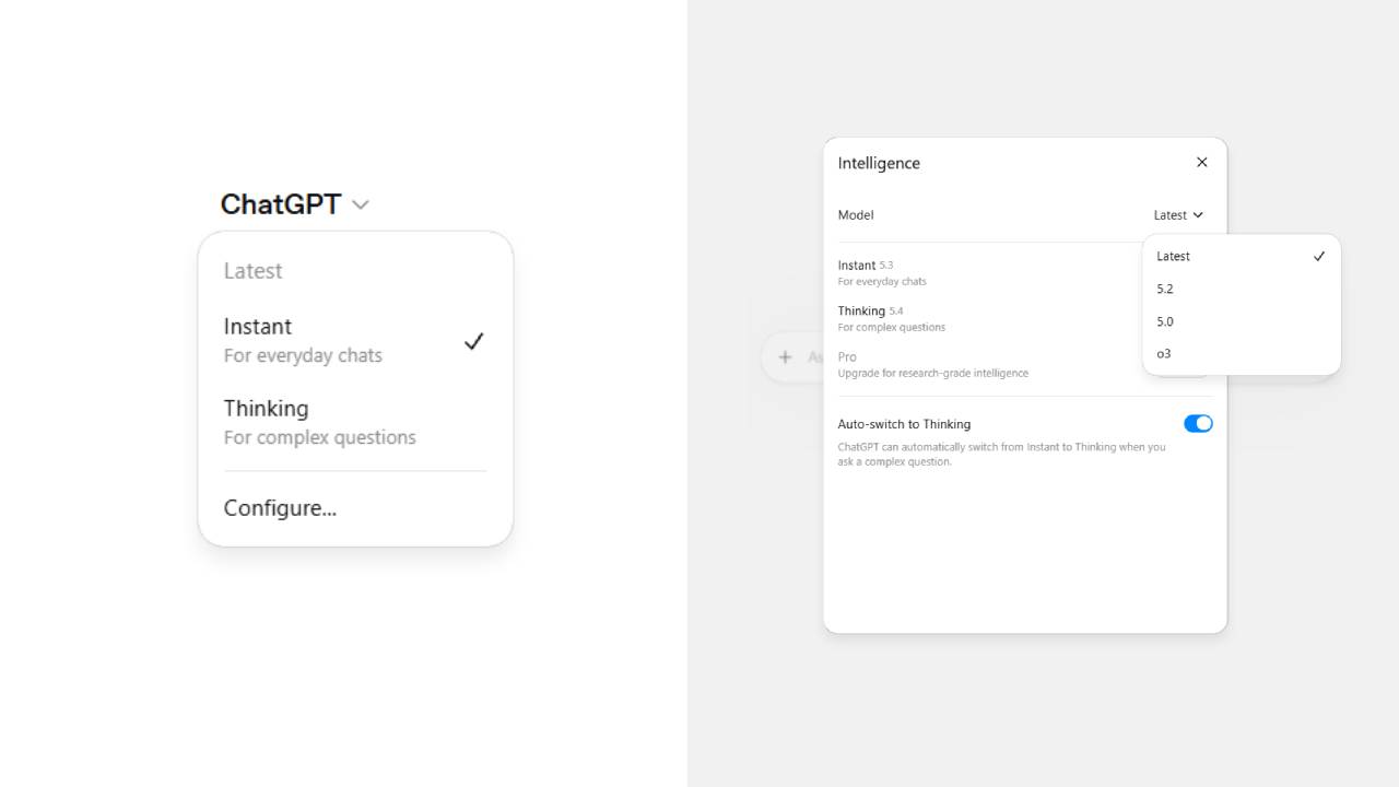 ChatGPT-Screenshots-Model-Picker-March-2026-THE-DECODER