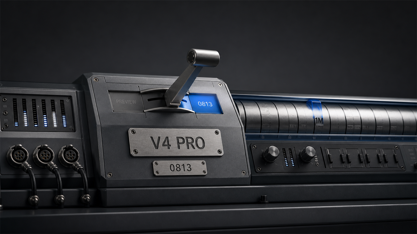 实体版本切换台从预览状态拨向V4 Pro 0813